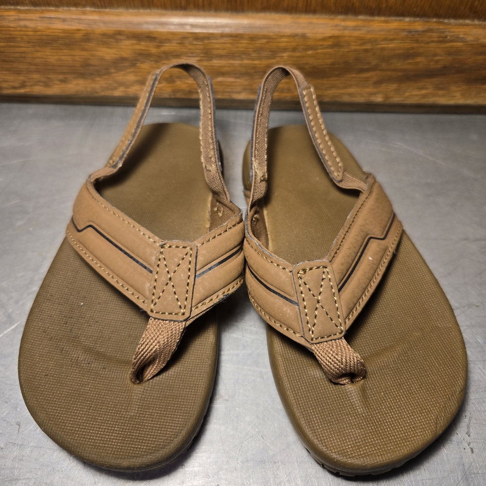 Wonder Nation Tan Strappy Sandals